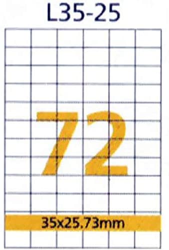 ملصقات متعددة الأغراض 72 قطعة