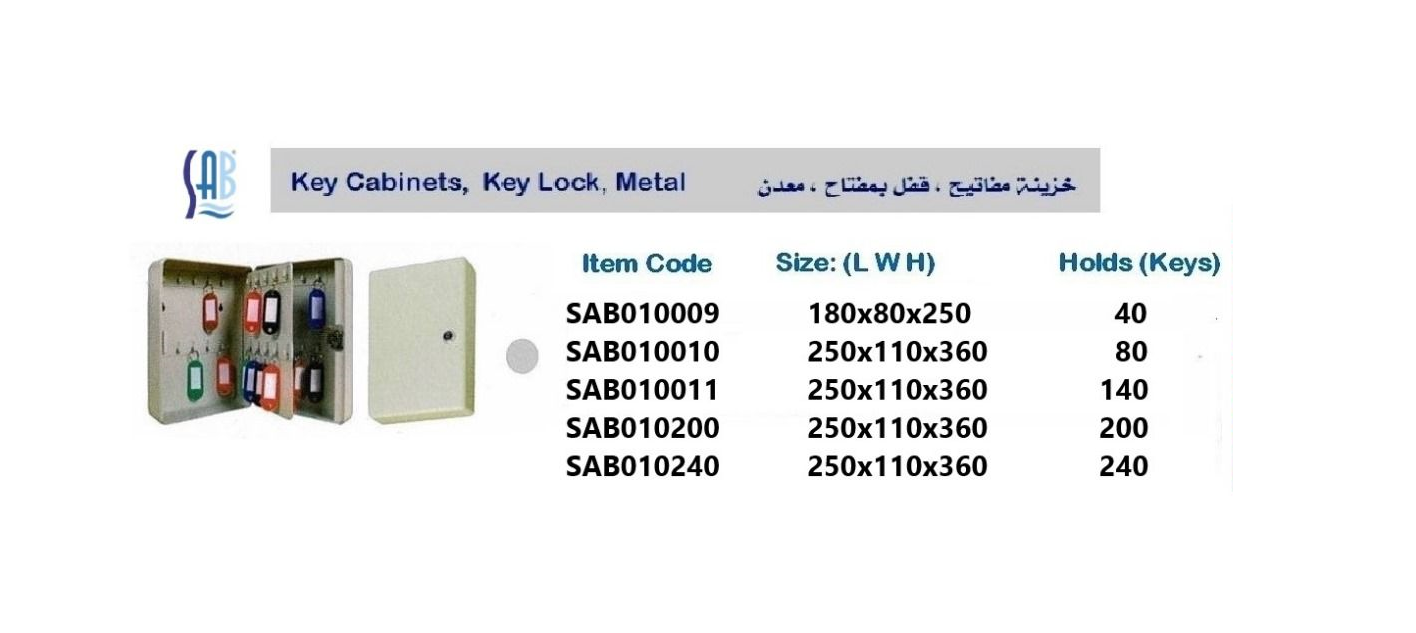 صندوق مفاتيح معدن