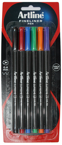  طقم Art-Line Supreme 6 ألوان