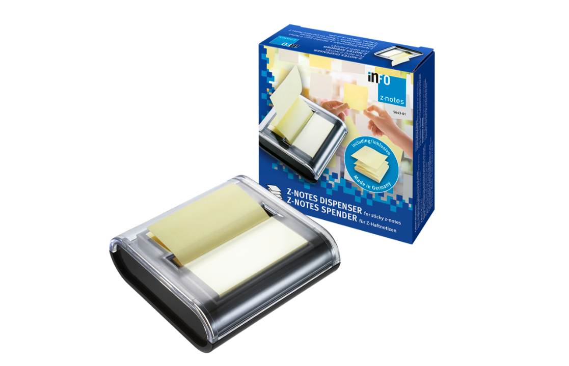 علبة ورق ملاحظات