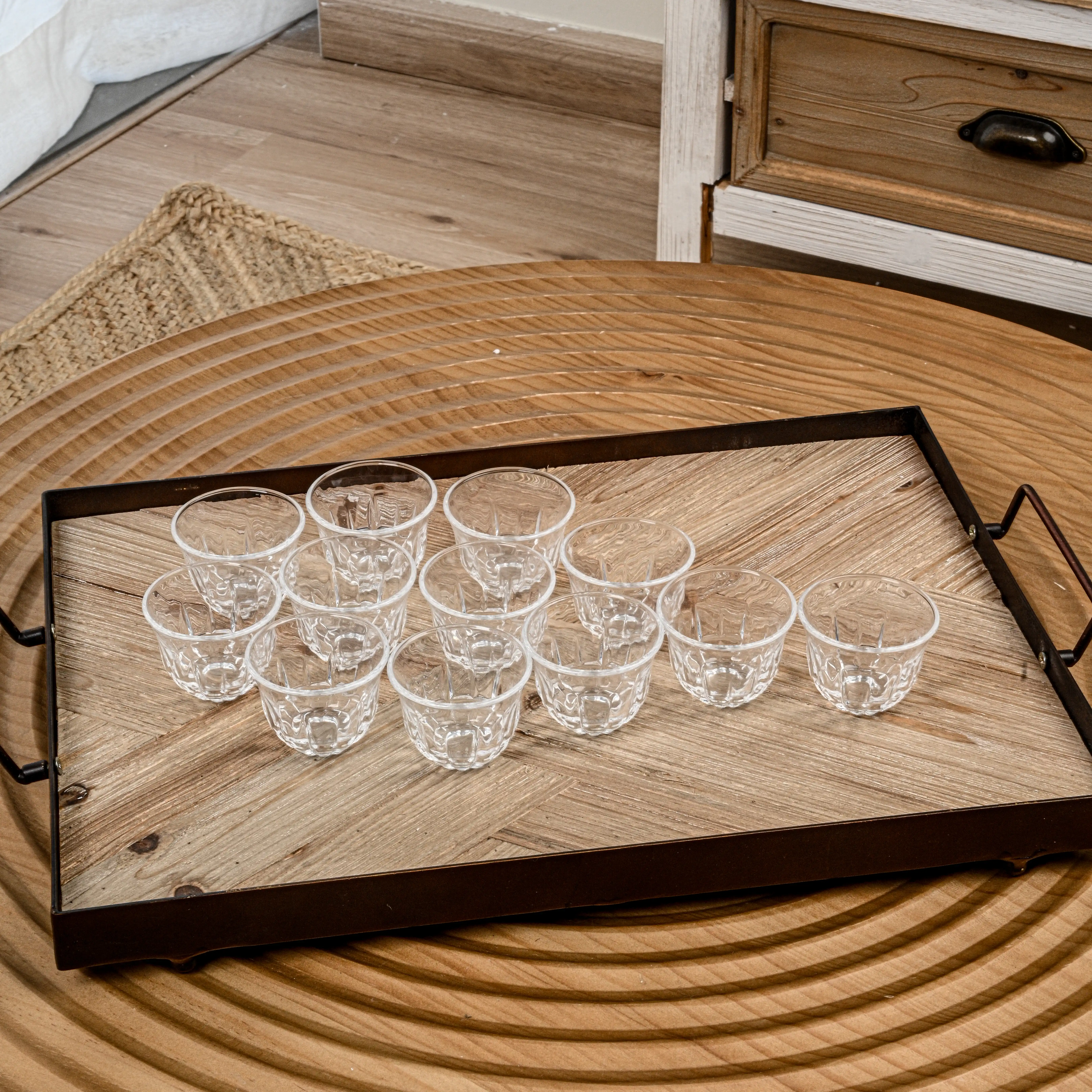  Squalo Transparent Glass Arabic Coffee Cup – 75 ml 