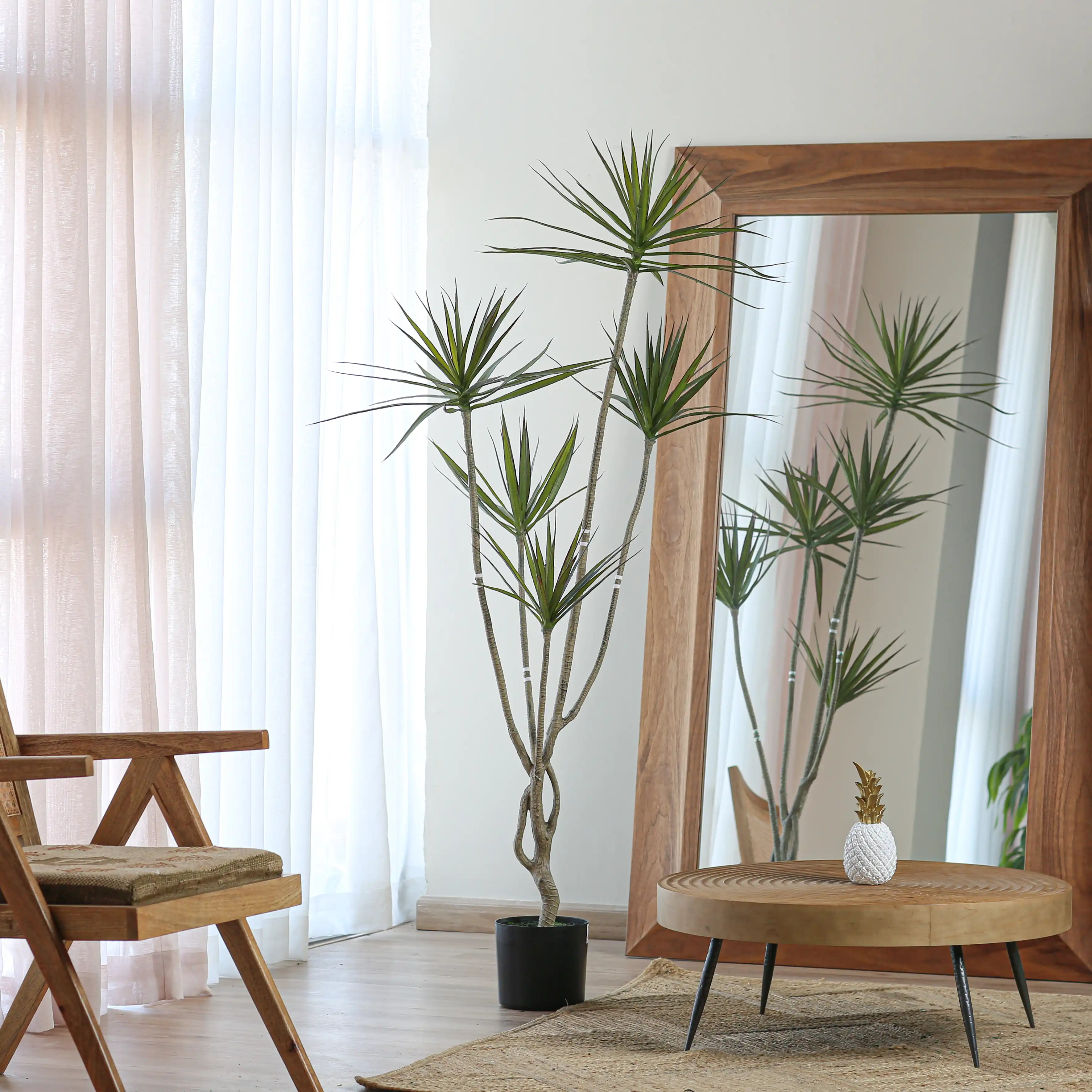  Artificial Dracaena Marginata Tree 1.8m 