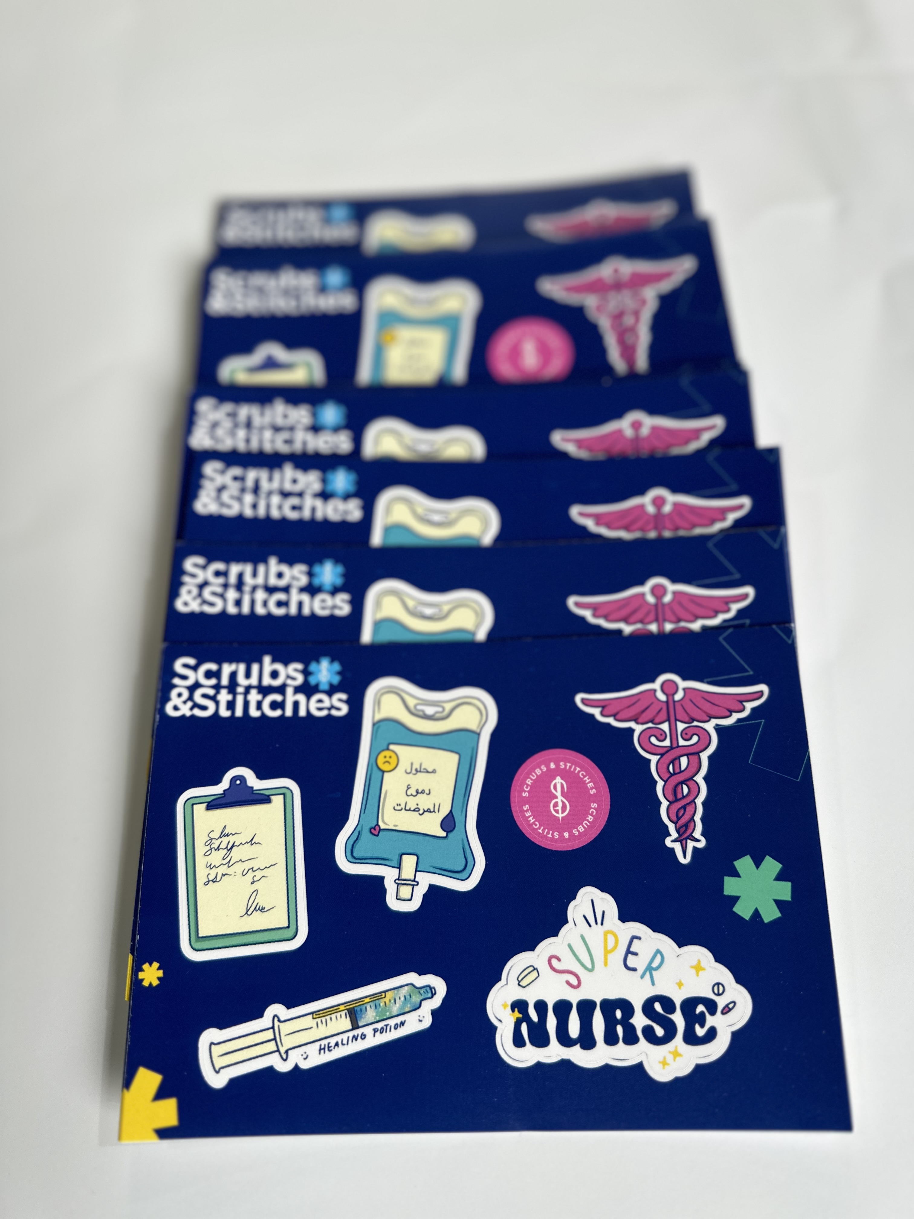 Nurse Sticker Sheet – Greedy Stitches