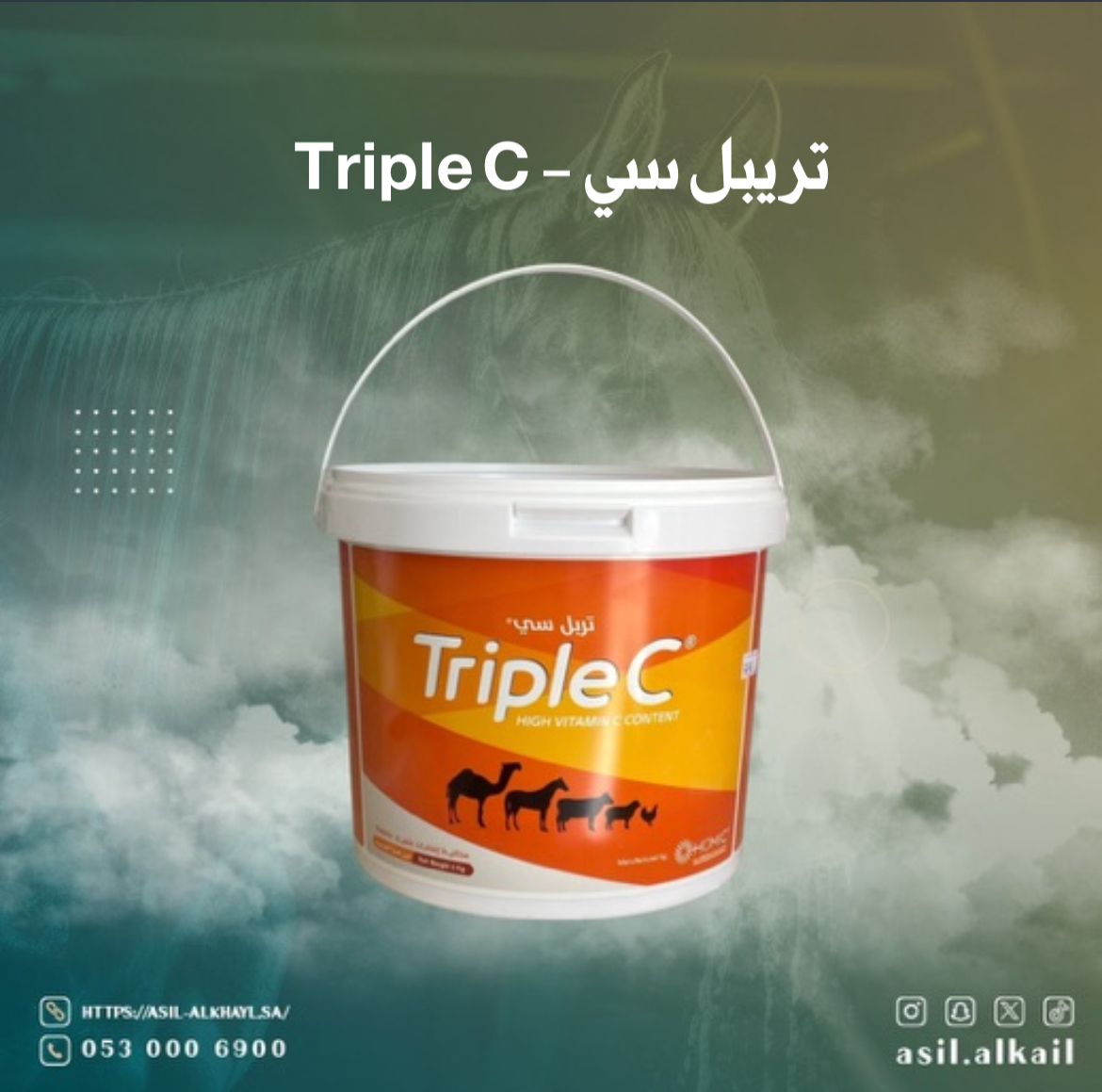 تريبل سي - Triple C  مكمل يحافظ على صحة الجهاز الهضمي تسوق الان