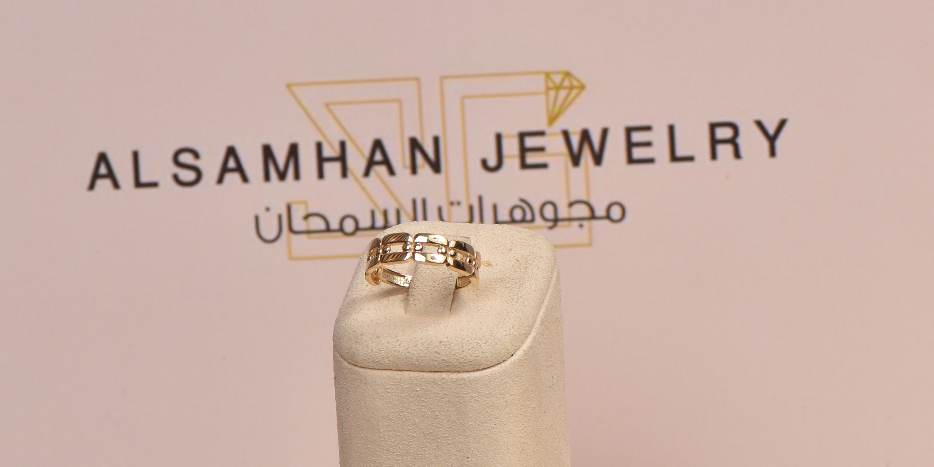 خاتم ذهب عيار 18 