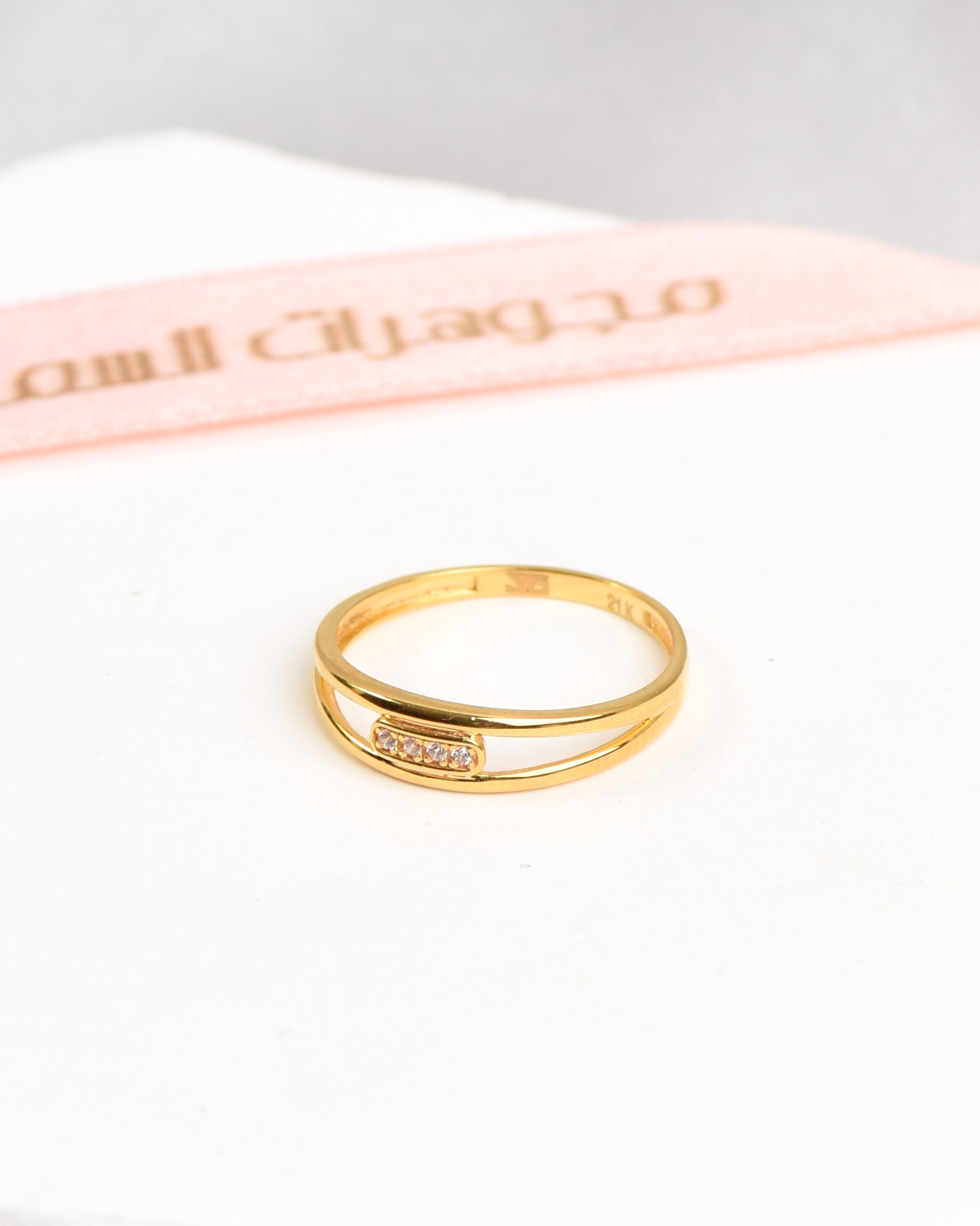  خاتم ذهب عيار 21 