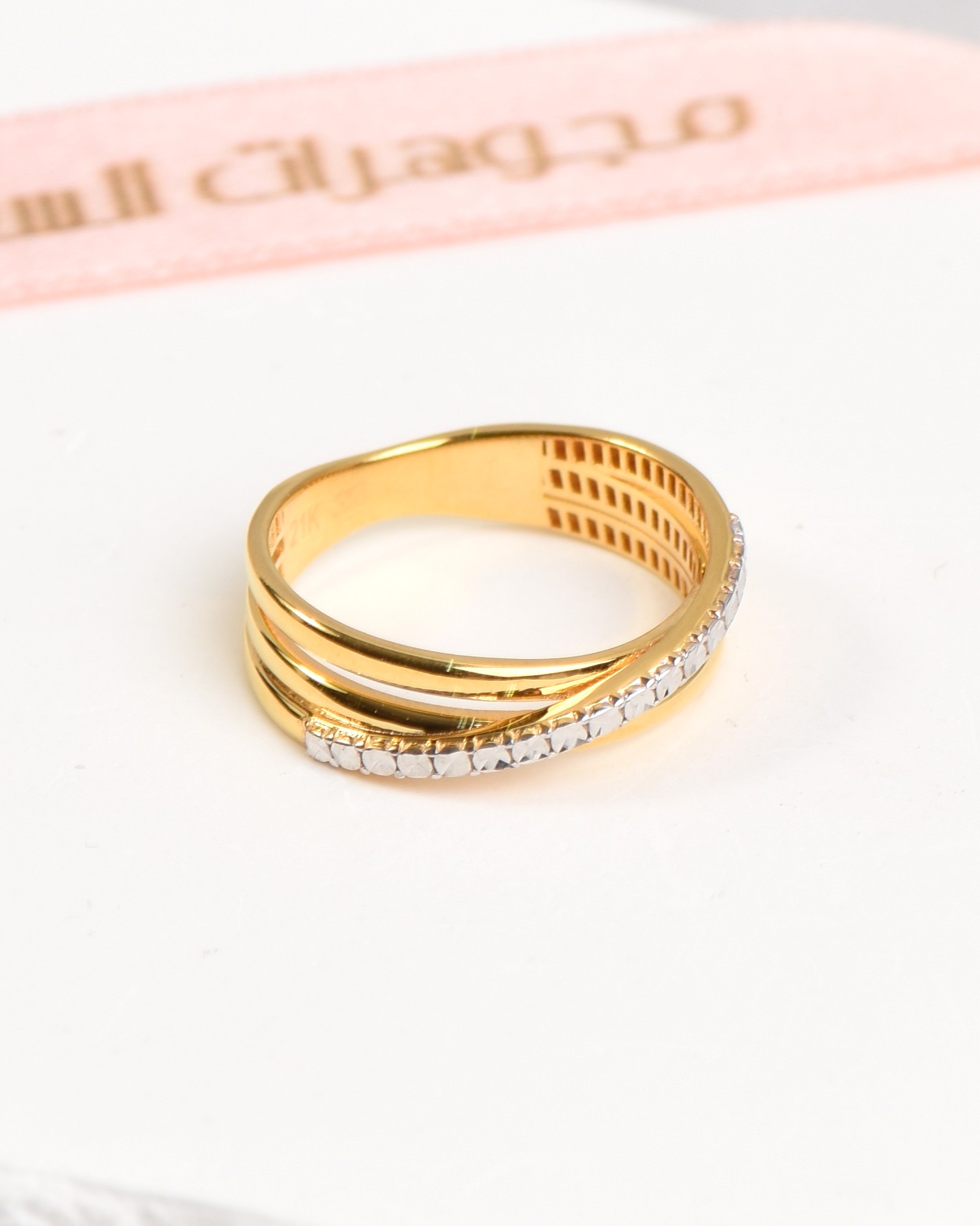  خاتم ذهب عيار 21 