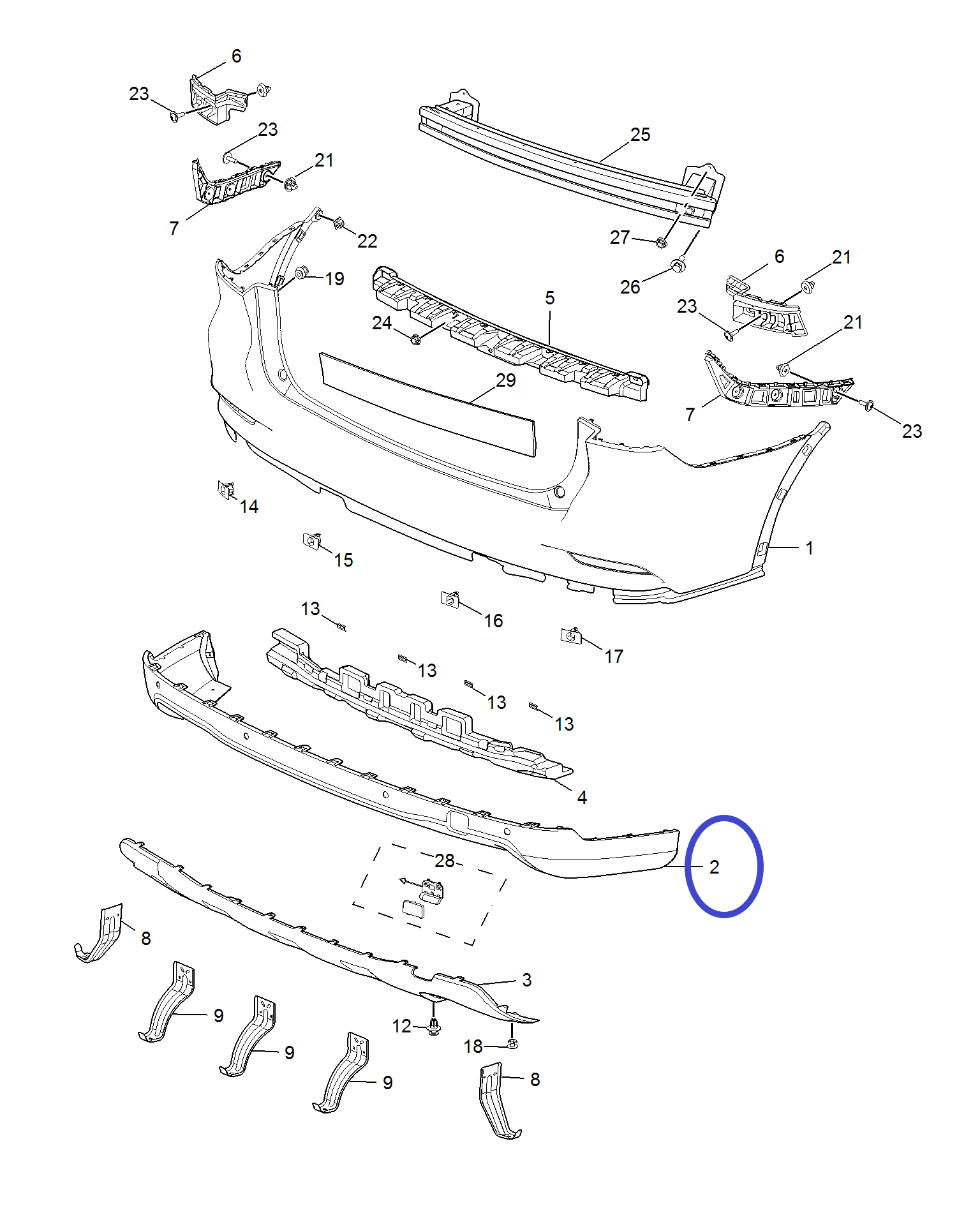  لحية صدام خلفى تحت  MG-RX5 18/22 