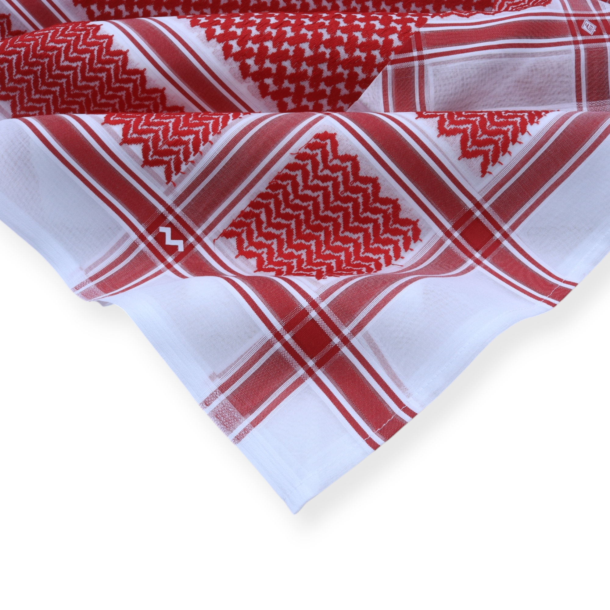 شماغ احمر غامق 