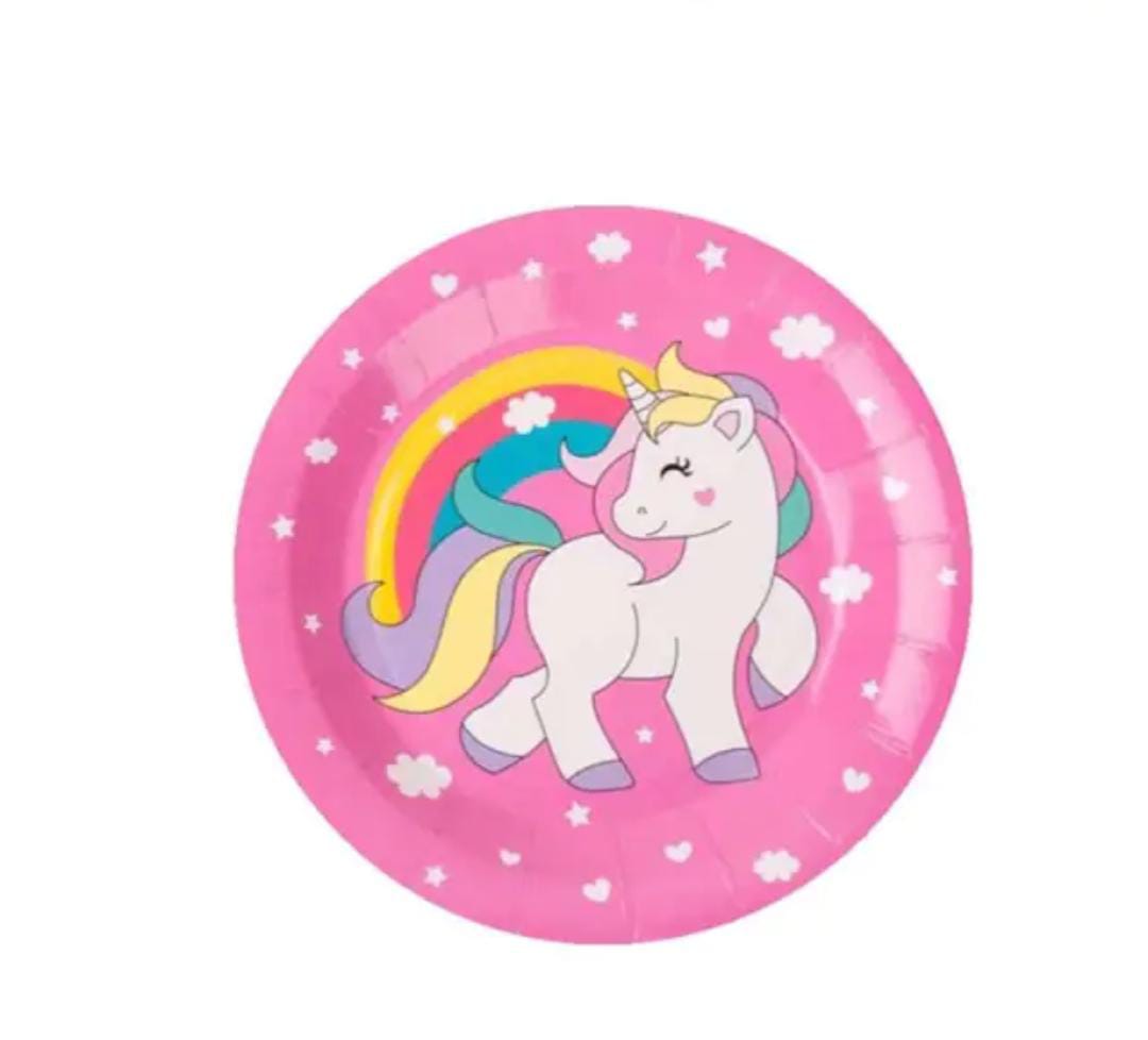 Unicorn plates