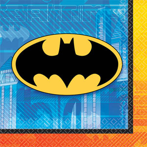 BATMAN LUNCH TISSUES 16PCS