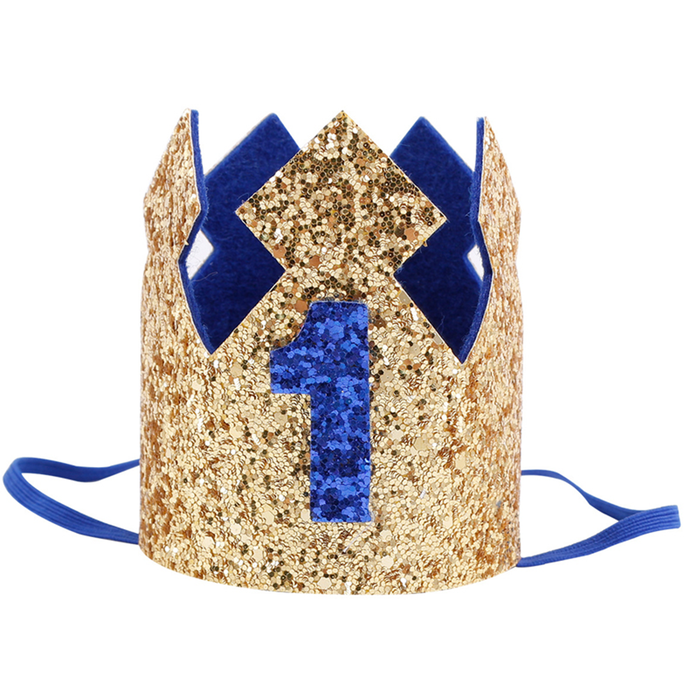 Boys 1st Birthday Crown