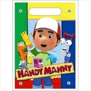 HANDY MANNY GIFT BAGS 8 PCS