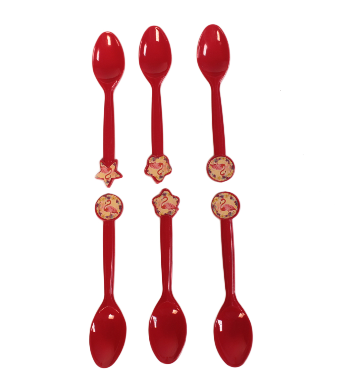FLAMINGO SPOON 6 PCS