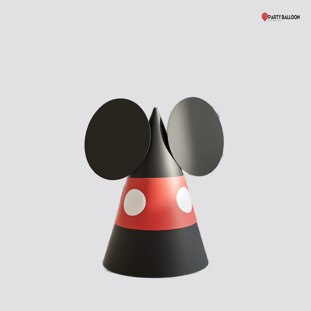 Small red and black children's Hat 
