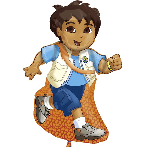 GO, DIEGO SUPER SHAPE BALLOON 68 X 101 CM