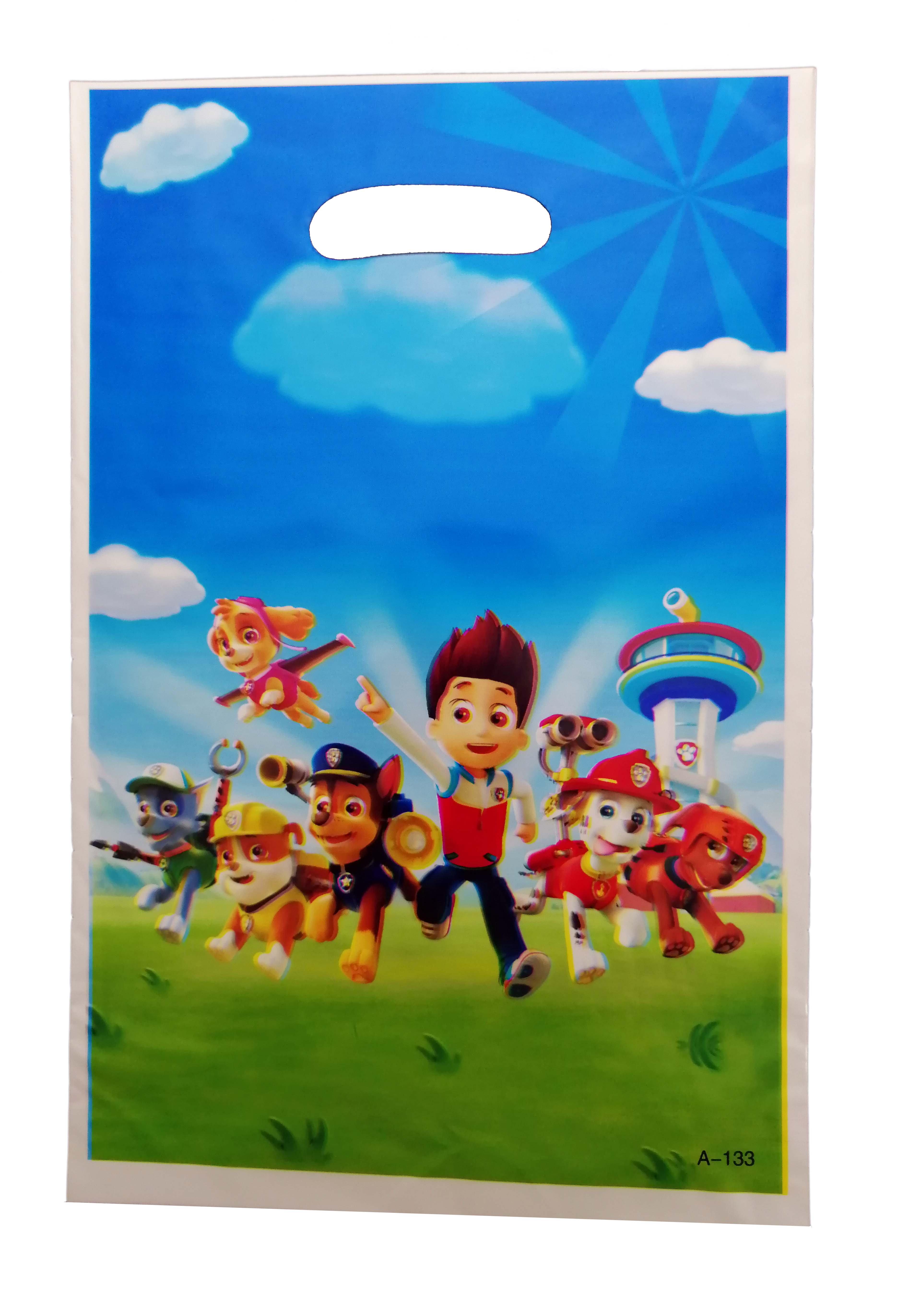 PAW PATROL GIFT BAG 6 PCS