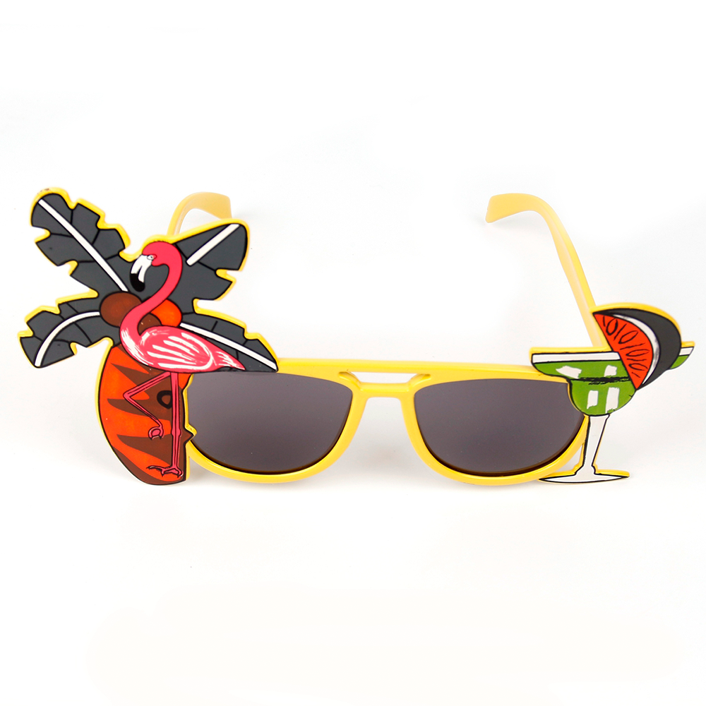 YELLOW SUMMER PARTY GLASSES
