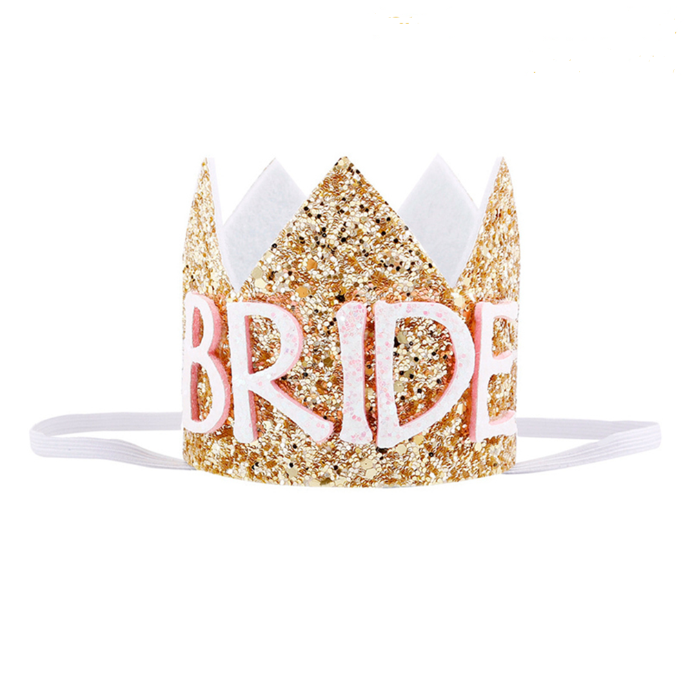 GOLD BRIDE CROWN
