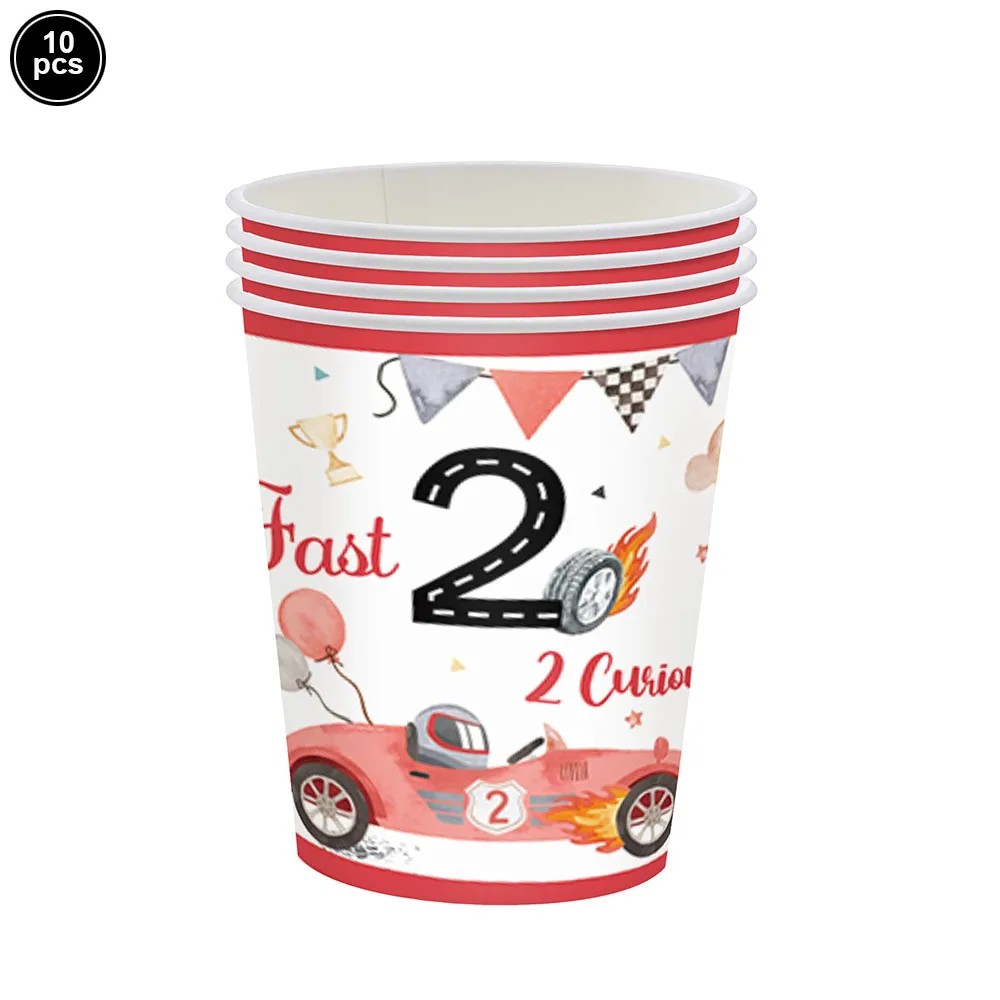 Fast Car Racing Birthday Set