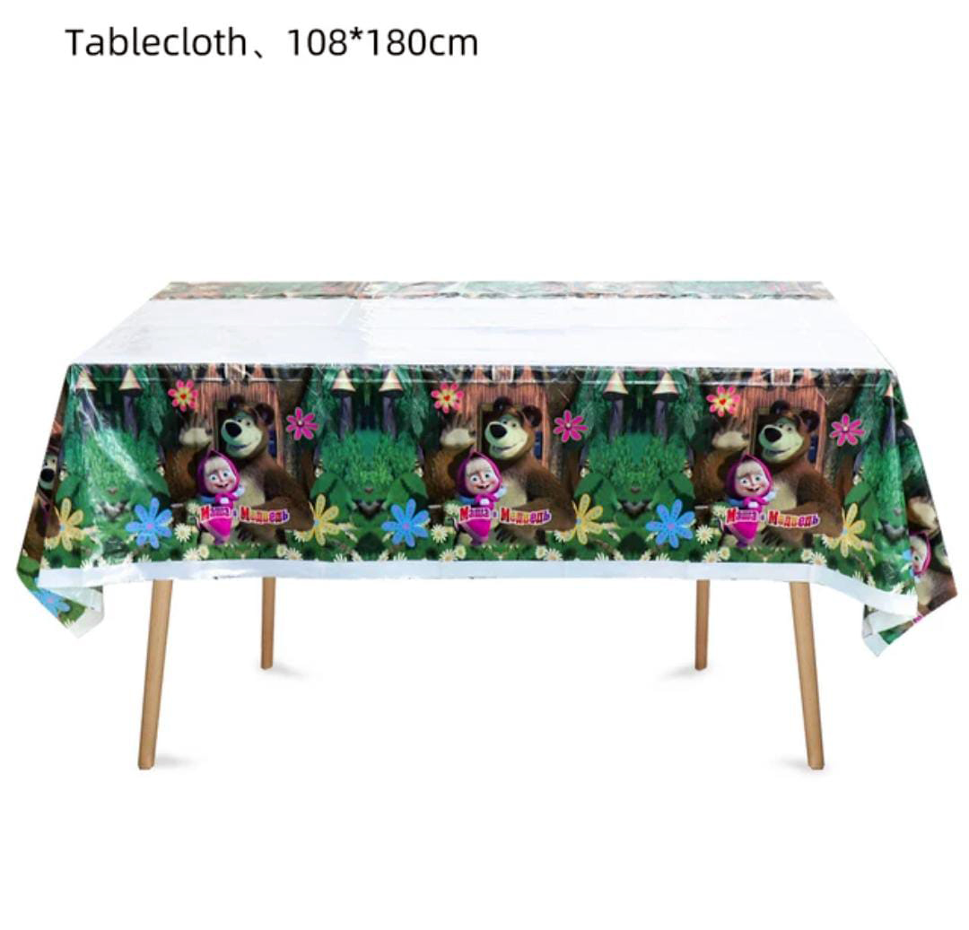 Masha and the Bear Table cover 