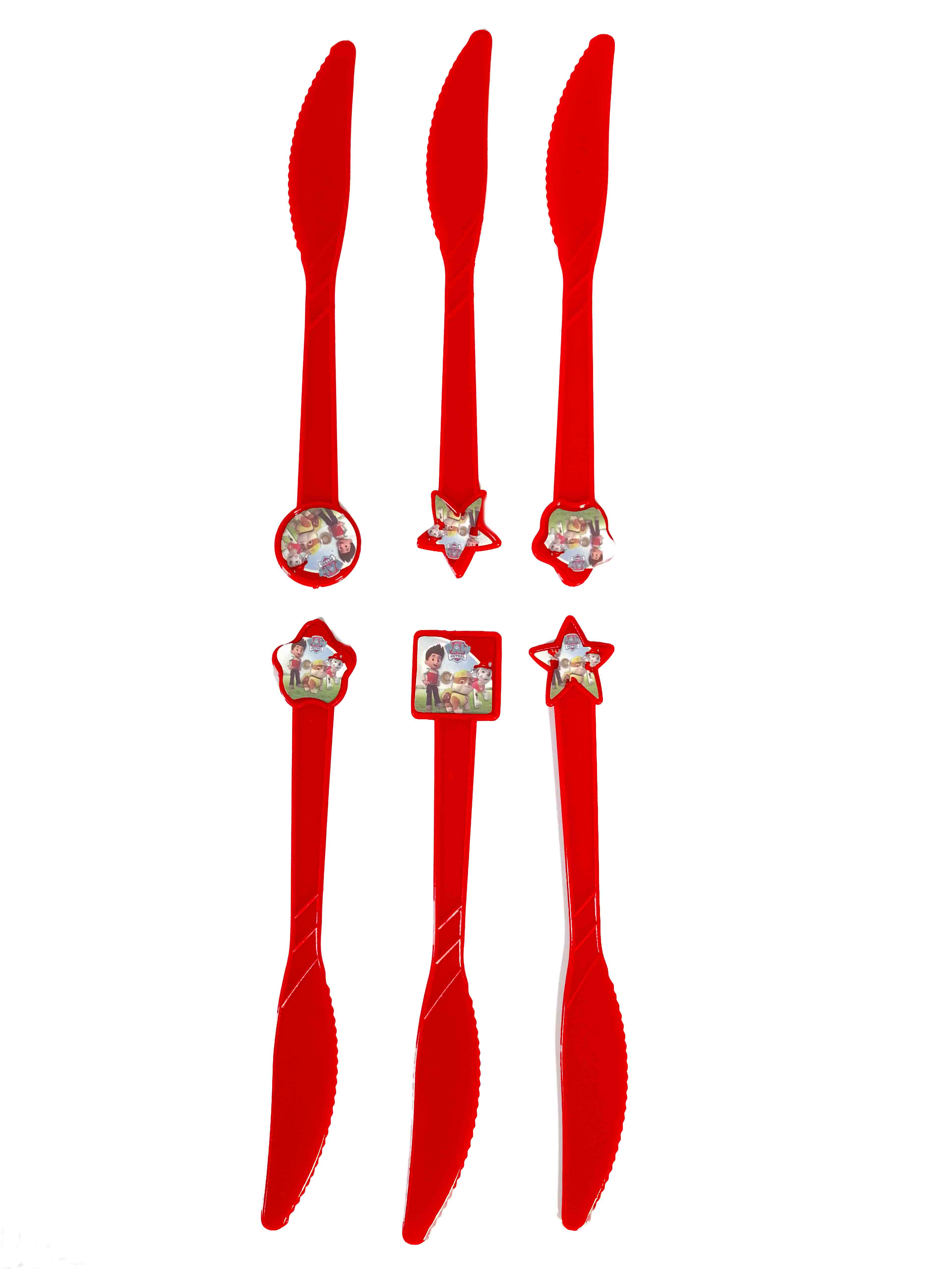 PAW PATROL KNIFE 6 PCS