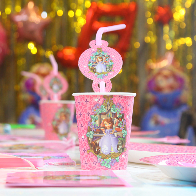 SOFIA CUPS 6 PCS