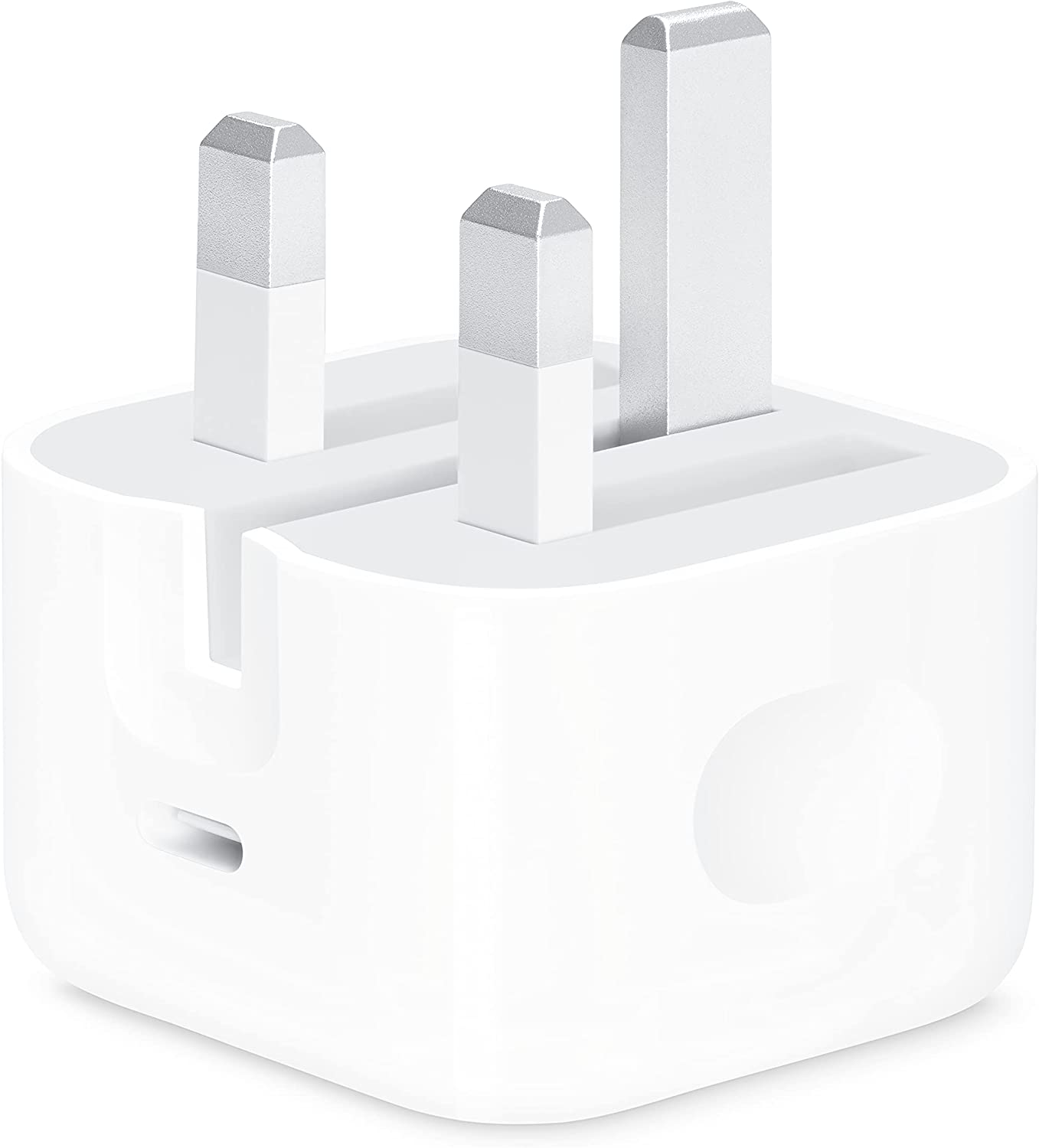  محول طاقة USB-C من ابل 20 واط - ابيض 
