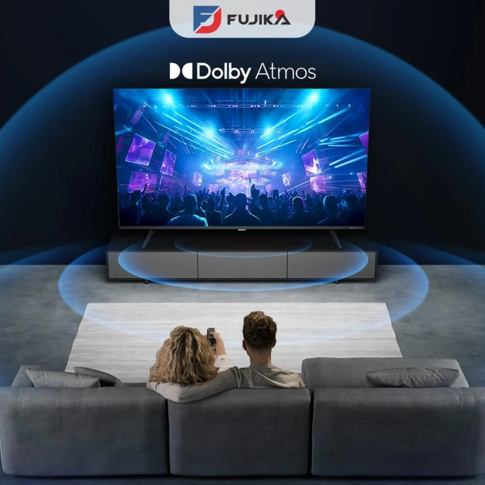  فوجيكا شاشة تلفزيون 65 بوصة سمارت - QLED 4K - أسود - FJ-65Q6 