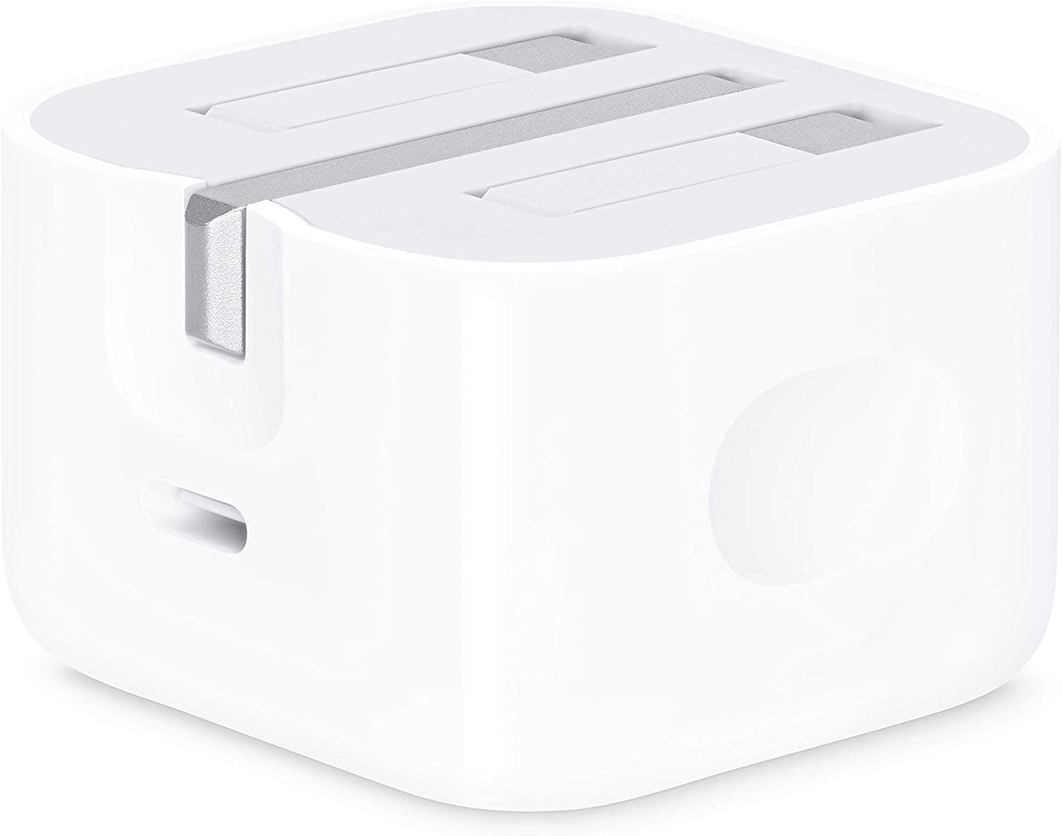  محول طاقة USB-C من ابل 20 واط - ابيض 