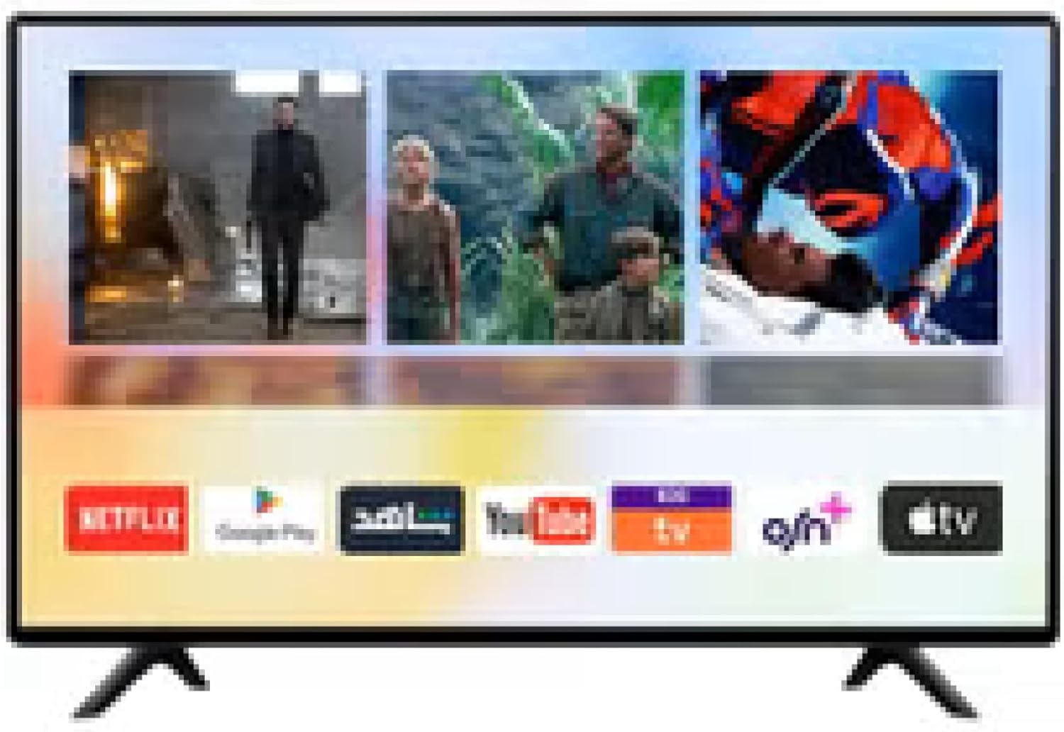 تلفزيون من دورا بشاشة ٥٠ بوصة، بدقة 4K UHD، موديل DST50U، بتقنية ال إل إي دي 