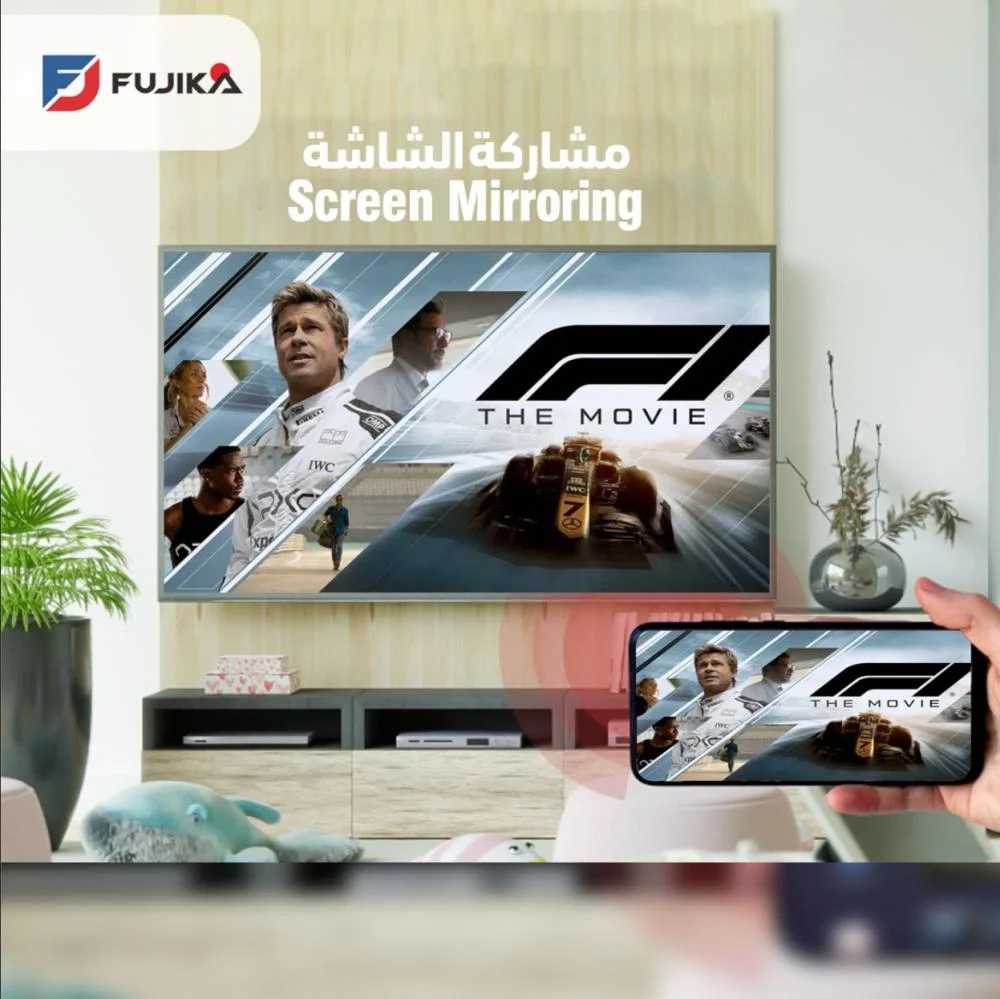  شاشة فوجيكا 55 بوصة سمارت كيو ليد FJ-55Q6 