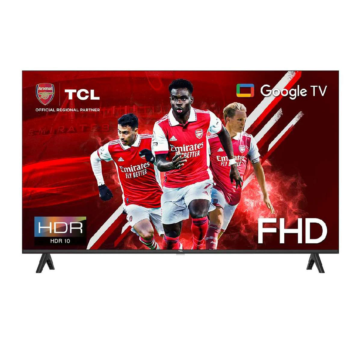  تي سي ال شاشة 43 بوصة، عالية الوضوح (Full-HD)، جوجل تي في - 43S5400 