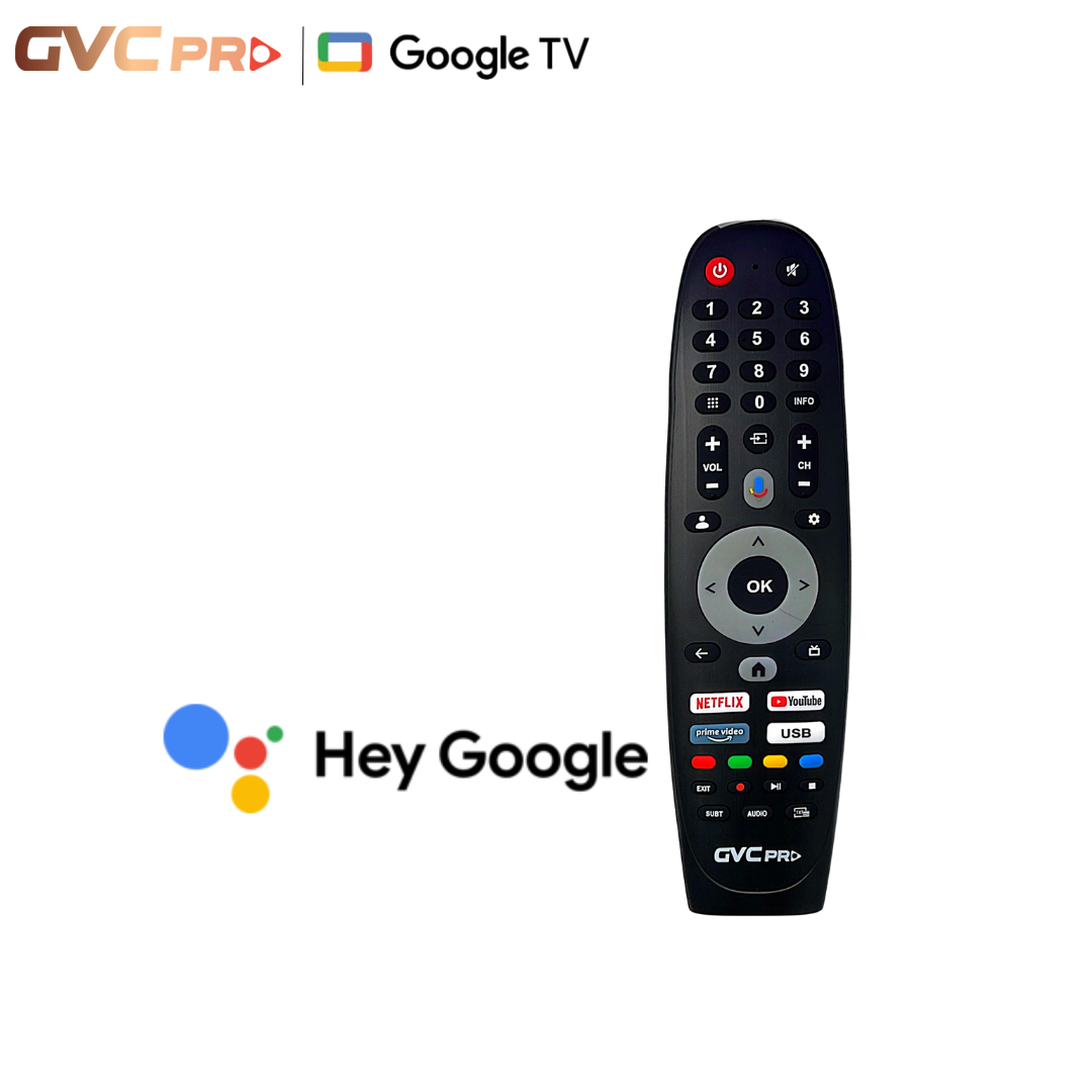  شاشة ذكية جي في سي برو 55 بوصة QLED دقة 4K حامل جداري ورسيفر داخلي نظام Google TV 