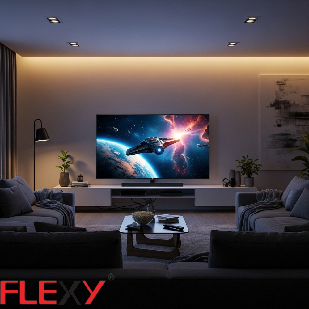  شاشة فلكسي 75 بوصة سمارت FX75UWEBSY 4K 