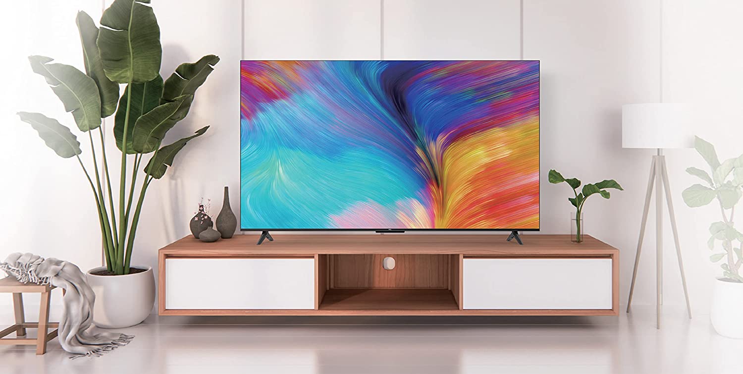  تلفزيون تي سي ال جوجل تي في مقاس 55 بوصة بدقة 4K واضاءة LED (طراز 2022) 