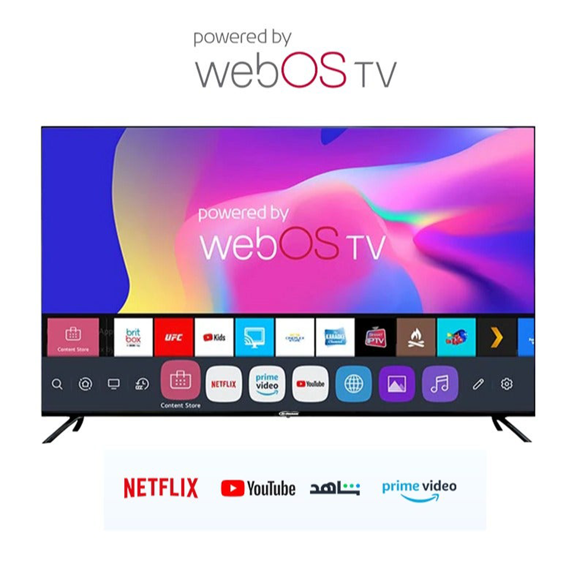 شاشة فلكسي 55 سمارت ويبوس4K FX55UW 