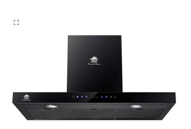  شفاط رانج هود 90 سم حرف تي قوة الشفط 1200 اسود  WK215-900C BlacK 