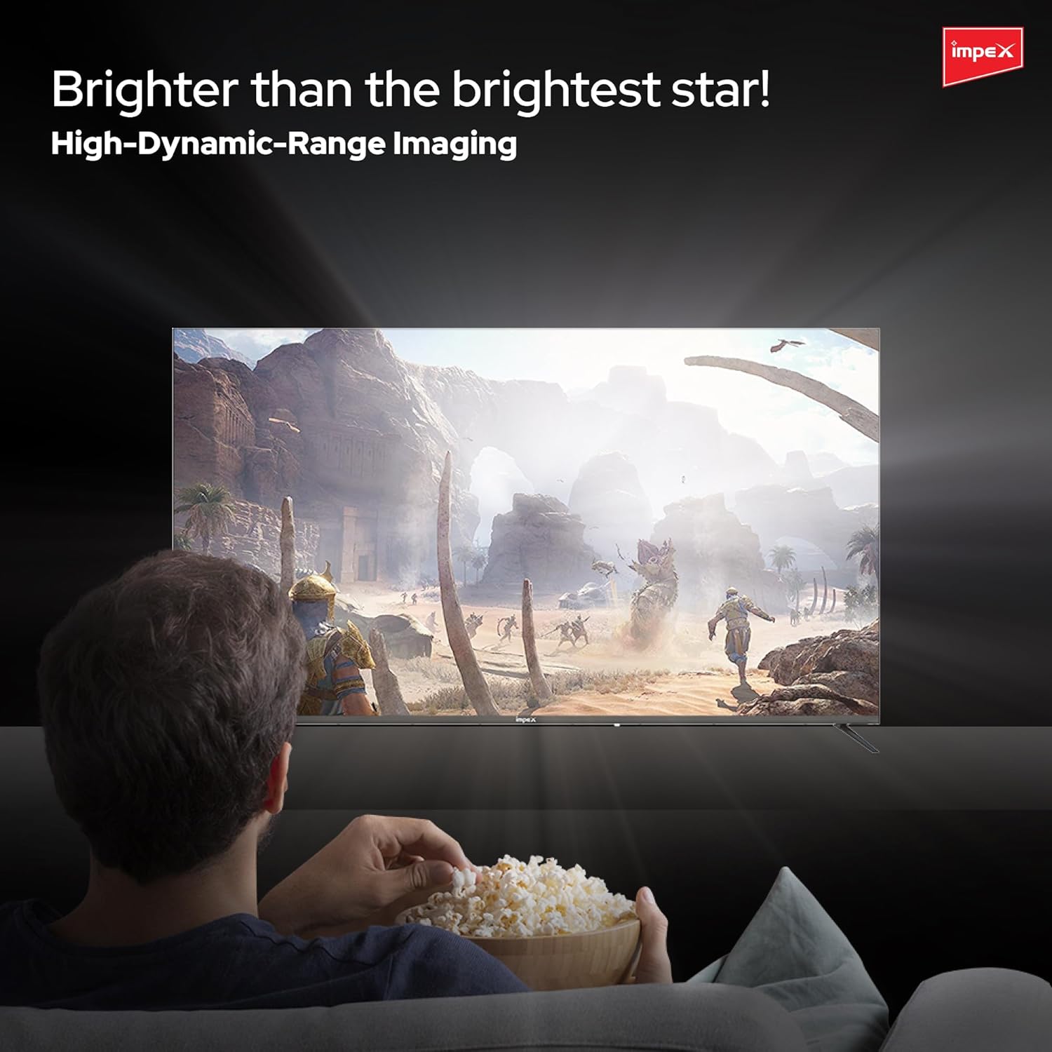  شاشة امبكس 70 سمارت 4K اندرويد 14 