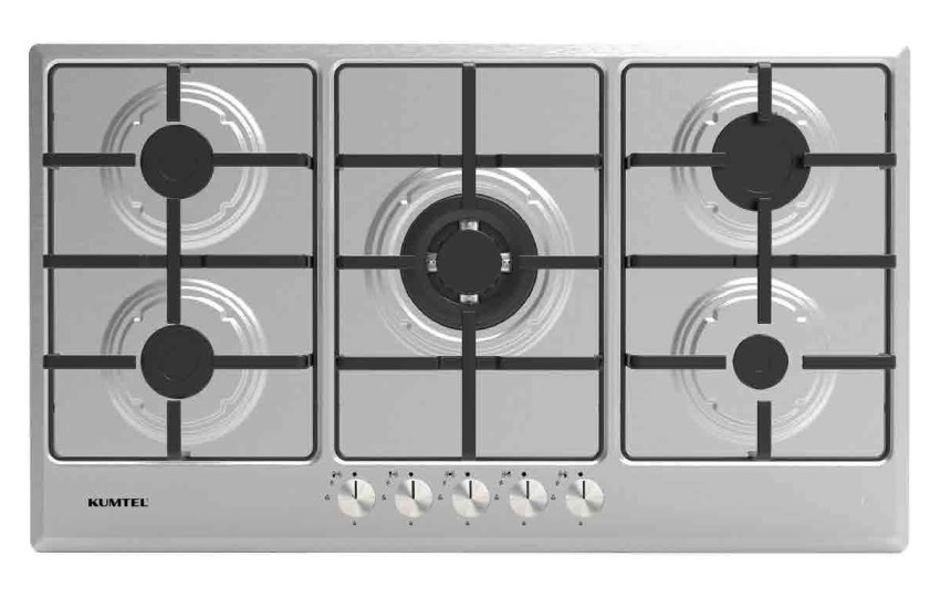  سطح كومتيل 90 سم غاز استيل - صناعة تركي - M9-50BTF 