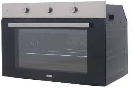  كومتيل فرن كهربائي مدمج 60×90 سم، 105 لتر، 8+1 برامج، 3250 واط، تركيا، اسود/ستيل - A9-SF3/S 