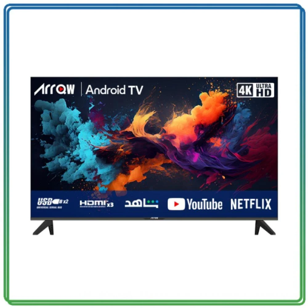  تلفزيون أورورا 50 بوصة ذكي بنظام أندرويد 14  