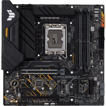 ASUS TUF Intel B660 (LGA 1700) mATX motherboard, 10+1 DrMOS Power stages , PCIe 5.0 support, Dual PCIe 4.0 M.2 Slots with Flexible Heatsink, Aura Sync, Two-way AI Noise Cancelation