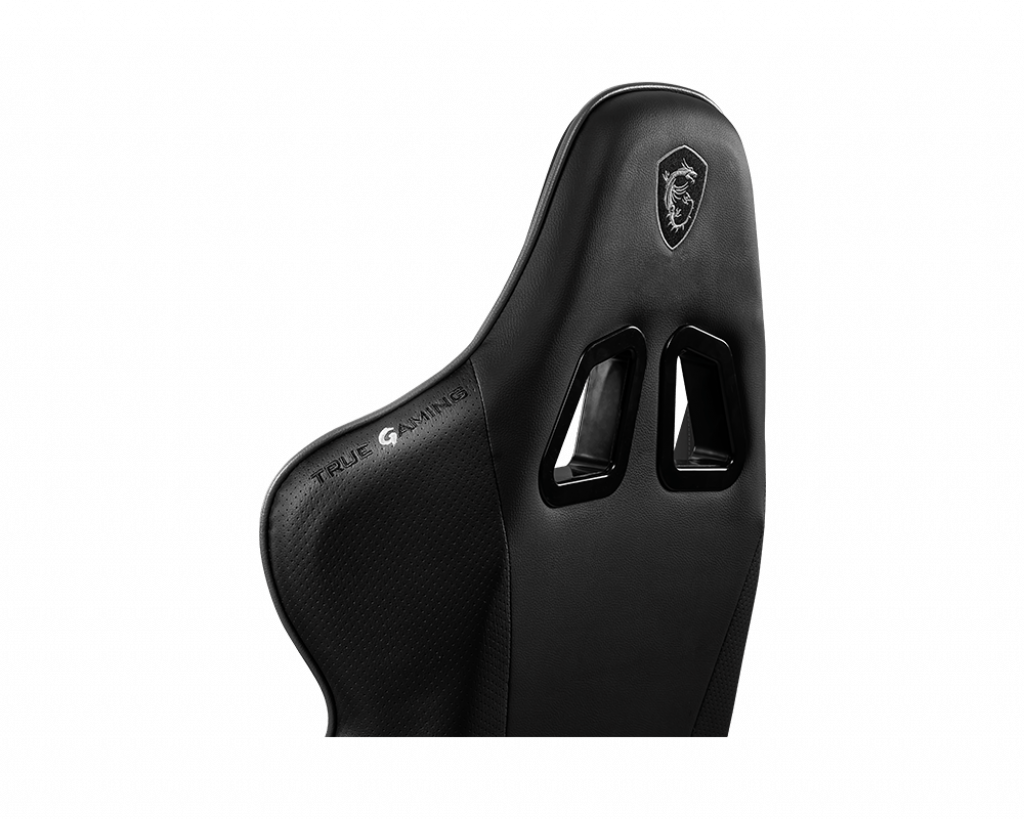 كرسي ألعاب ام اس اي ماج CH120 I, اطار فولاذي، مسند ظهر قابل للإمالة بالكامل 180 درجة، أسود