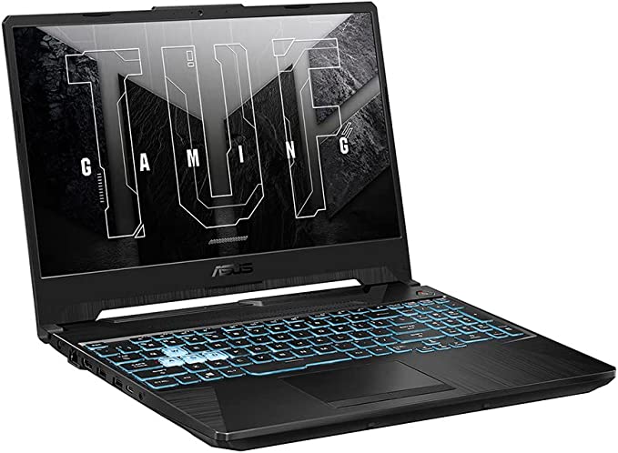 لاب توب اسوس TUF للألعاب FX506HC انتل كور آي5 - 11400H, الرامات 16 جيجاDDR4, سعة التخزين 1 تيرا اس اس دي, كرت الشاشة جيفورسRTX 3050 4GB, الشاشة 15.6 بوصة فل اتش دي, دوس, رمادي