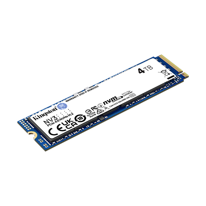 Kingston NV3 NVMe PCIe 4.0 Internal SSD 4TB M.2 -SNV3S/4000G