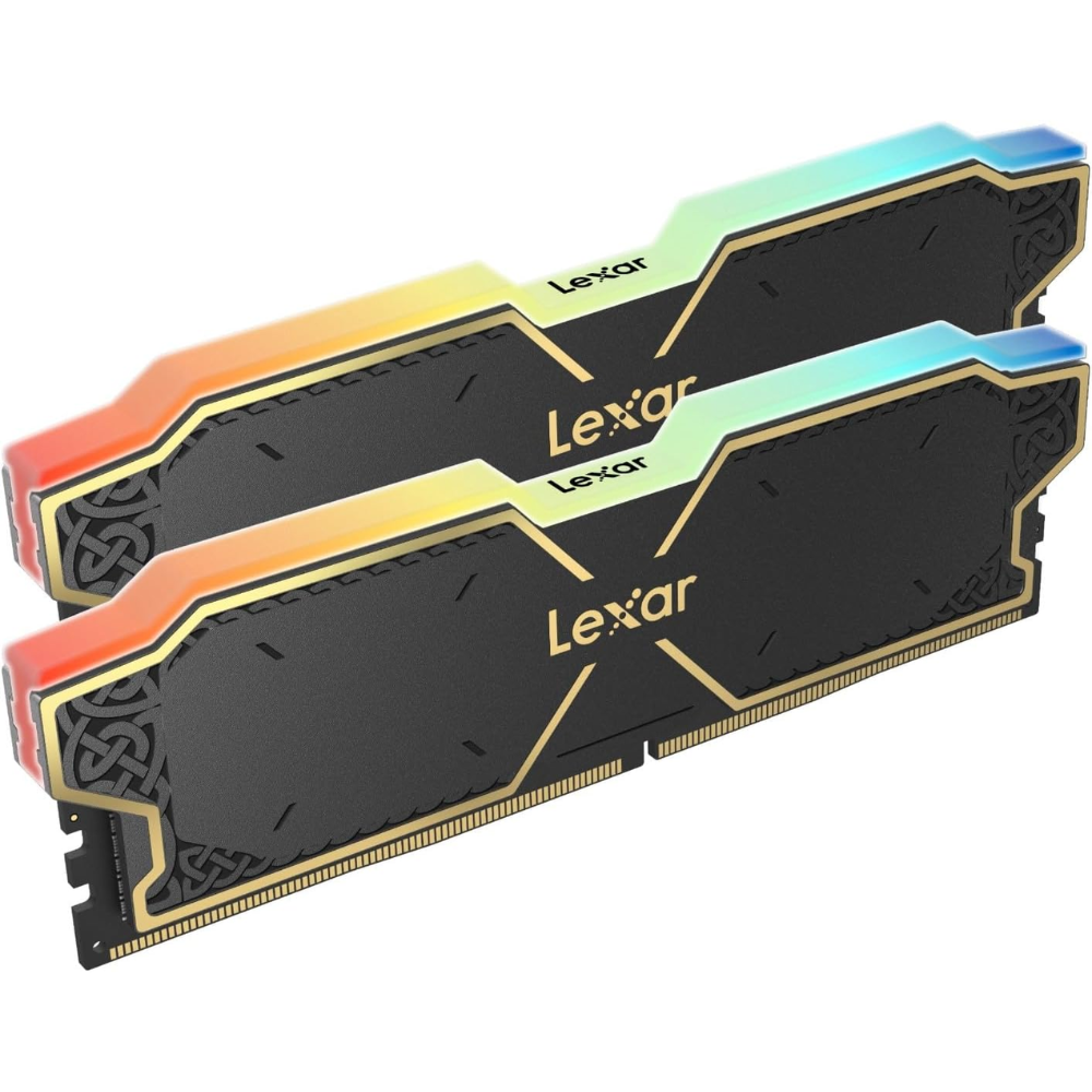 RAM DDR5 LEXAR-16X2, 32GB, RGB 6000MHz, LD5U16G60C38BG-RGB