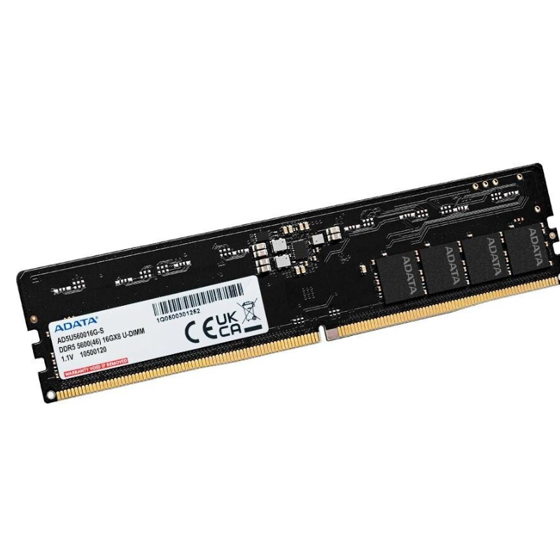 RAM DDR5 ADATA, AD5U560016G-S, 1X16GB 5600MTs, For PC