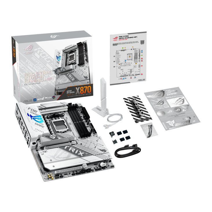 ASUS ROG Strix X870-A Gaming WiFi AMD motherboard, DDR5