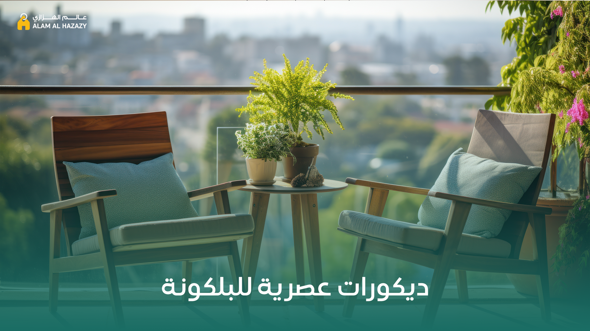 أفكار بلكونات ديكورات